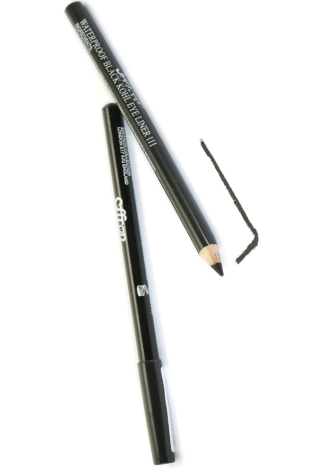 Waterproof Kohl Eyeliner Pencil Black – Smooth Eye Definition Pack of 12 Pcs