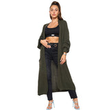 REMEL Oversized Long Knitted Cardigan