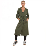 Women's Rolled up Fashion Sleeve Mac Coat