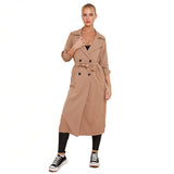 Women's Rolled up Fashion Sleeve Mac Coat