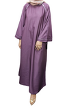 Women's Muslim Prayer Loose Sleeve Maxi Flare Abaya