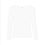Girl Crew Neck Long Sleeve T-shirt Pastel Plain Kids Tee Top