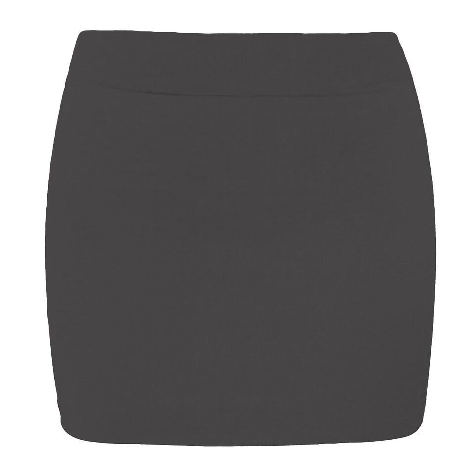 Girl's Casual Stretchy High Waist Summer Pencil Mini Skirt