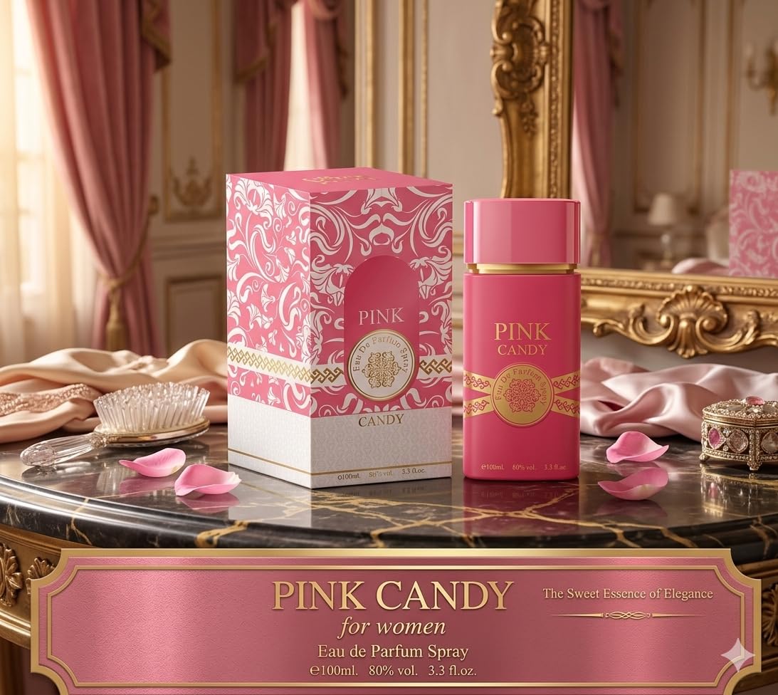 Saffron London Pink Candy Eau De Parfum Spray 100ml Pack of 12