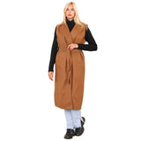 Women's Winter Fashion Sleeveless Tailored Coat