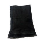 Chiffon Black Lace Dupatta for Girls & Women