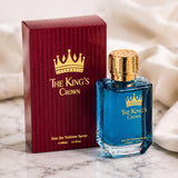 The King's Crown Eau De Toilette 100ml Perfume Spray Pack of 12